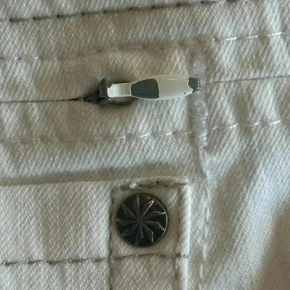 Athleta | Vintage Low Rise Straight Leg Jeans, White - Picture 5 of 5